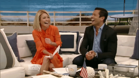 Kelly Ripa, Mark Consuelos, Live, GIF